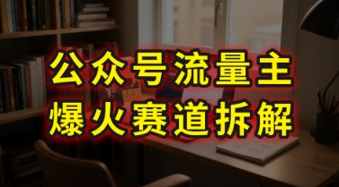AI公众号流量主爆火赛道拆解—剧评领域，86分钟干货分享-冒泡网-兼职资源项目学习教程网